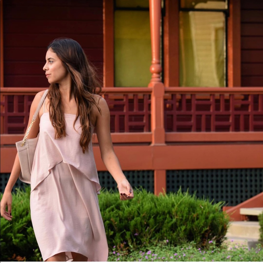 Blush dress